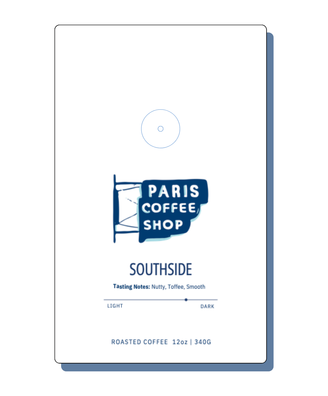 SOUTHSIDE - Paris Coffee Shop - 12oz [CASE OF 12]
