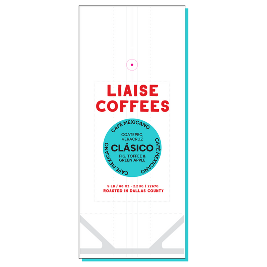 CLÁSICO - CAFÉ MEXICANO - $15/lb - 5lb