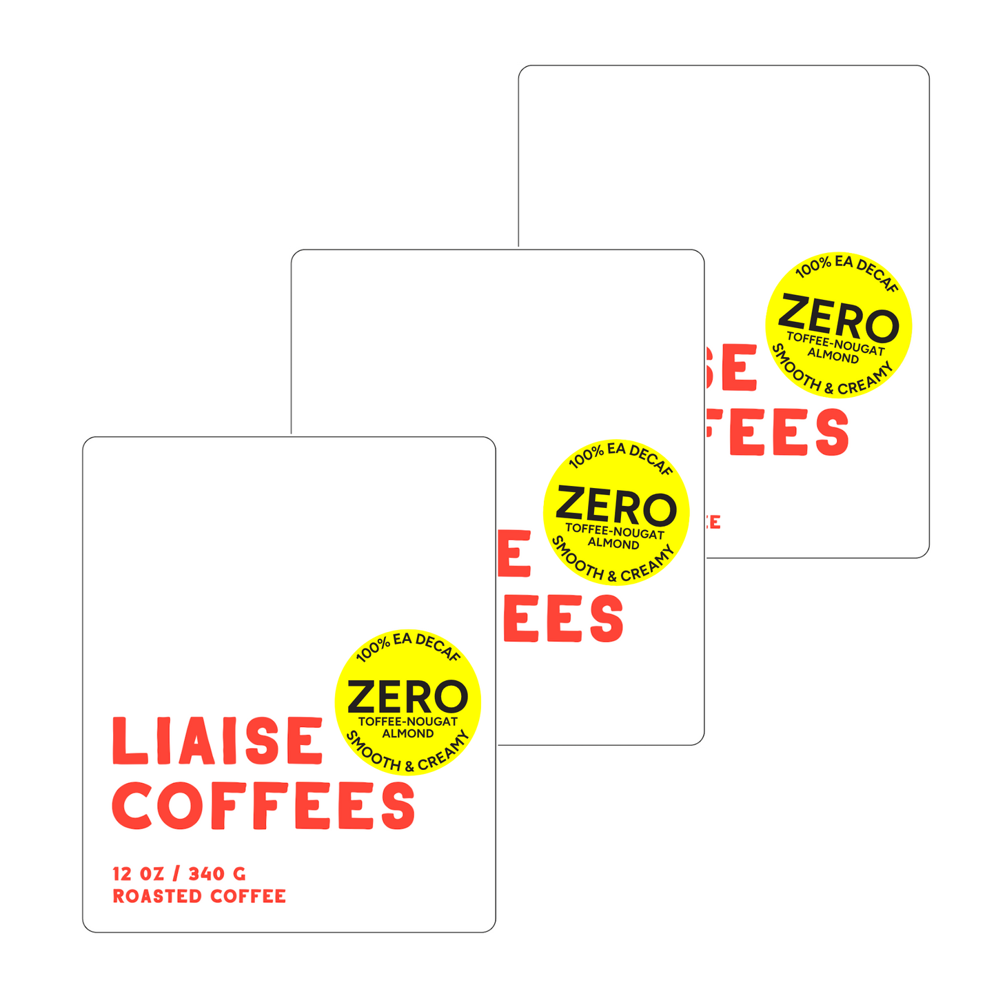 ZERO - E.A. DECAF - 12oz [CASE OF 12]