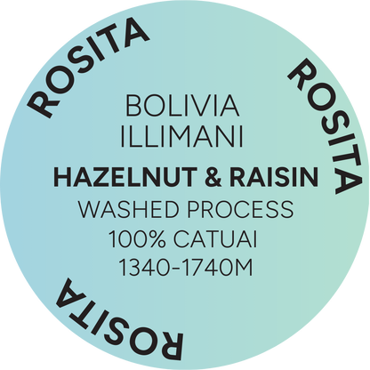 BOLIVIA - ROSITA, ILLIMANI: $15/lb - 5lb