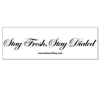 BUMPER STICKERS